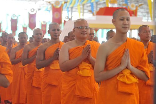 ภาพ No.36664:พิธีขอสรณคมน์และศีล ,พิธีขอนิสสัย