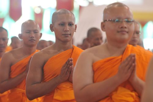 ภาพ No.36665:พิธีขอสรณคมน์และศีล ,พิธีขอนิสสัย