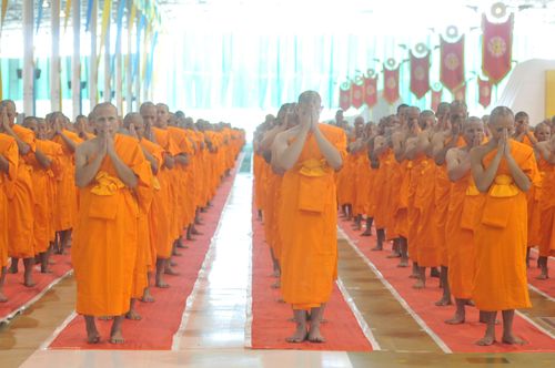 ภาพ No.36678:พิธีขอสรณคมน์และศีล ,พิธีขอนิสสัย