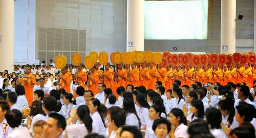 ภาพ No.11606:ประมวลภาพพิธีมุทิตาสักการะ ป.ธ.๙,๖,๓ บ.ศ.๙,๖,๓ และพิธีมอบดวงแก้วทรงบาลีไวยากรณ์