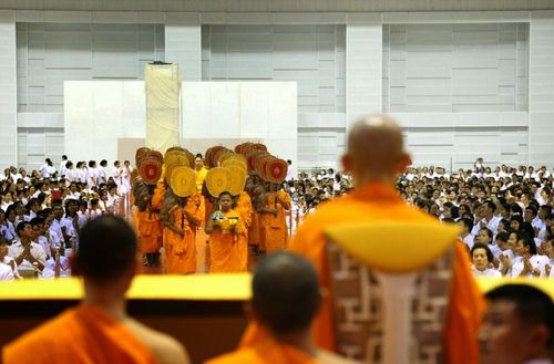 ภาพ No.11605:ประมวลภาพพิธีมุทิตาสักการะ ป.ธ.๙,๖,๓ บ.ศ.๙,๖,๓ และพิธีมอบดวงแก้วทรงบาลีไวยากรณ์