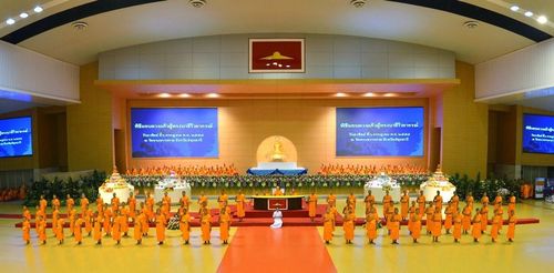 ภาพ No.11624:ประมวลภาพพิธีมุทิตาสักการะ ป.ธ.๙,๖,๓ บ.ศ.๙,๖,๓ และพิธีมอบดวงแก้วทรงบาลีไวยากรณ์