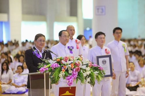 ประมวลภาพพิธีถวายใบประกาศเกียรติคุณกินเนสส์ เวิลด์ เรคคอร์ดปีที่ 3