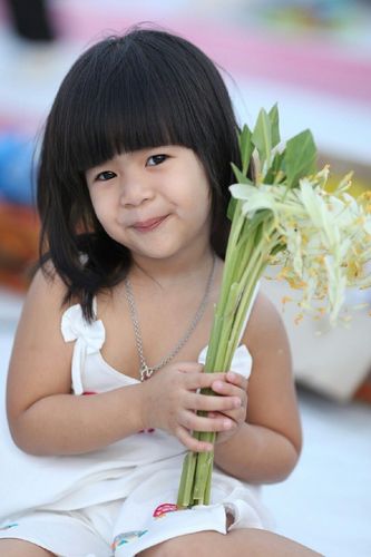 ภาพ No.11650:ประมวลภาพประเพณีตักบาตรดอกไม้ พระ 3,000 รูป ประจำปี 2557