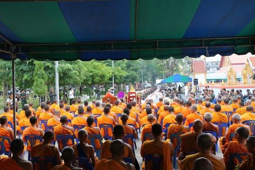 พิธีถวายสังฆทานแด่คณะสงฆ์ 323 วัด ใน 4 จังหวัดภาคใต้ ครั้งที่ 104