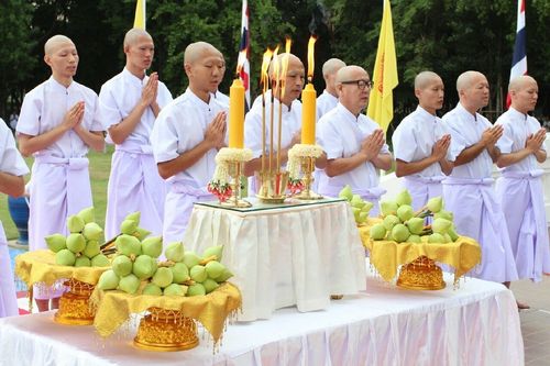 ภาพ No.11826:ประมวลภาพพิธีบรรพชาอุปสมบทธรรมทายาทชาวญี่ปุ่น ครั้งที่ 10
