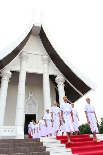 ภาพ No.11844:ประมวลภาพพิธีบรรพชาอุปสมบทธรรมทายาทชาวญี่ปุ่น ครั้งที่ 10