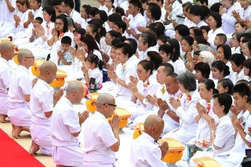 ภาพ No.11828:ประมวลภาพพิธีบรรพชาอุปสมบทธรรมทายาทชาวญี่ปุ่น ครั้งที่ 10