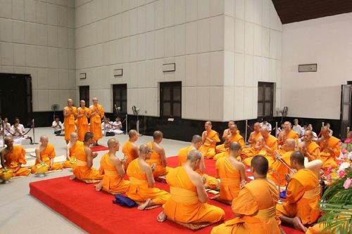 ภาพ No.11841:ประมวลภาพพิธีบรรพชาอุปสมบทธรรมทายาทชาวญี่ปุ่น ครั้งที่ 10