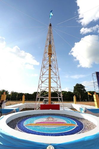 ภาพ No.11959:ประมวลภาพพิธีโปรยทรายและตอกเสาเข็มมงคล "พระมหาเจดีย์ทัตตชีโว"