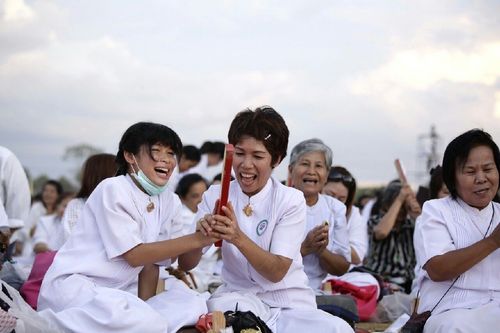 ภาพ No.11973:ประมวลภาพพิธีโปรยทรายและตอกเสาเข็มมงคล "พระมหาเจดีย์ทัตตชีโว"