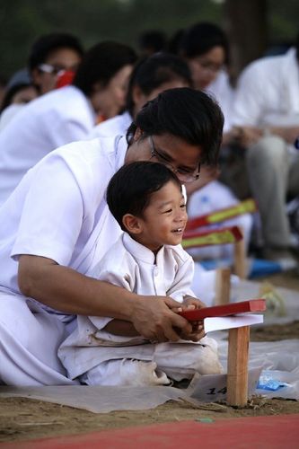ภาพ No.11974:ประมวลภาพพิธีโปรยทรายและตอกเสาเข็มมงคล "พระมหาเจดีย์ทัตตชีโว"