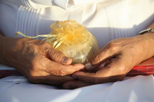 ภาพ No.11982:ประมวลภาพพิธีโปรยทรายและตอกเสาเข็มมงคล "พระมหาเจดีย์ทัตตชีโว"