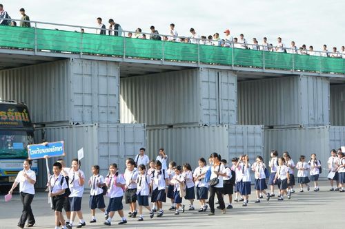 ภาพ No.12044:ประมวลภาพวันรวมพลังเด็กดี V-Star ผู้นำฟื้นฟูศีลธรรมโลก ครั้งที่ 9