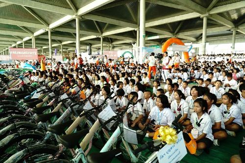 ภาพ No.12090:ประมวลภาพวันรวมพลังเด็กดี V-Star ผู้นำฟื้นฟูศีลธรรมโลก ครั้งที่ 9