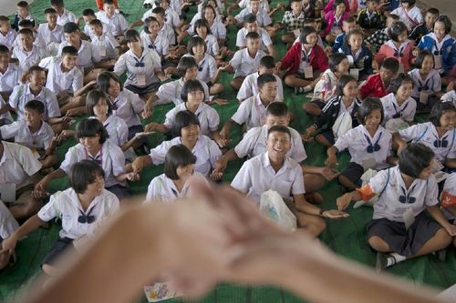 ภาพ No.12089:ประมวลภาพวันรวมพลังเด็กดี V-Star ผู้นำฟื้นฟูศีลธรรมโลก ครั้งที่ 9