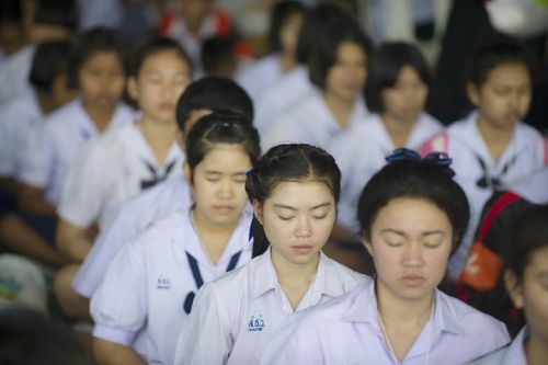 ภาพ No.12118:ประมวลภาพวันรวมพลังเด็กดี V-Star ผู้นำฟื้นฟูศีลธรรมโลก ครั้งที่ 9