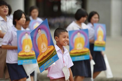 ภาพ No.12137:ประมวลภาพวันรวมพลังเด็กดี V-Star ผู้นำฟื้นฟูศีลธรรมโลก ครั้งที่ 9