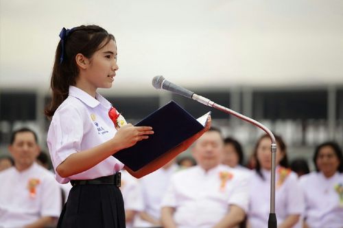 ภาพ No.12169:ประมวลภาพวันรวมพลังเด็กดี V-Star ผู้นำฟื้นฟูศีลธรรมโลก ครั้งที่ 9