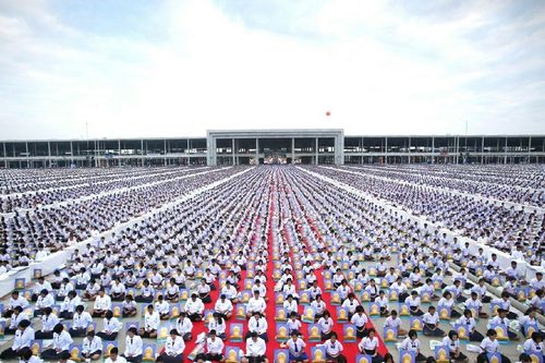 ภาพ No.12182:ประมวลภาพวันรวมพลังเด็กดี V-Star ผู้นำฟื้นฟูศีลธรรมโลก ครั้งที่ 9