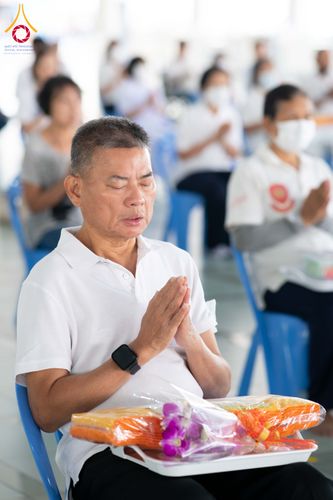 ภาพ No.310110:วันที่ 7 กุมภาพันธ์ พ.ศ. 2569 พิธีถวายภัตตาหารเมนูสวรรค์ เพื่อการบรรลุธรรม ณ หอฉันคุณยายอาจารย์ฯ วัดพระธรรมกาย