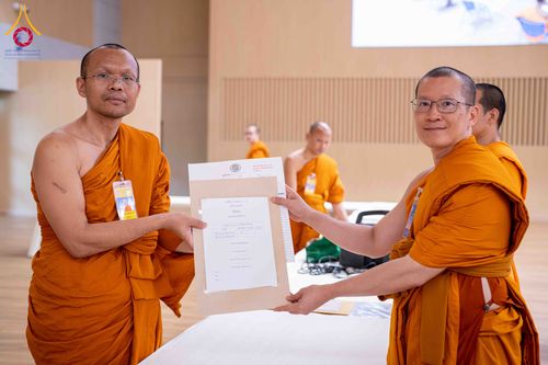 ภาพ No.309509:วันที่ 12 กุมภาพันธ์ พ.ศ. 2569 การสอบบาลีสนามหลวง ประจำปี 2569 ประโยค 1-2, ป.ธ.3/ ประโยค บ.ศ.1-2, บ.ศ.3 ณ สนามสอบประจำจังหวัดปทุมธานี แห่งที่ 2  วัดพระธรรมกาย อ.คลองหลวง จ.ปทุมธานี