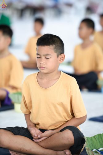 ภาพ No.317328:วันอาทิตย์ที่ 29 มีนาคม พ.ศ. 2569 พิธีตัดปอยผมยุวธรรมทายาท โครงการบรรพชาสามเณรฟื้นฟูพระพุทธศาสนา (ภาคฤดูร้อน) ปิดเทอมเติมธรรม ณ ศูนย์ปฏิบัติธรรมวิหารแดง จ.สระบุรี