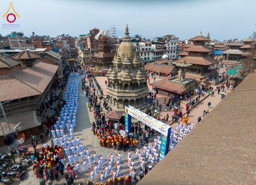 ภาพ No.129929:พิธีตัดปอยผมและแห่นาคธรรมทายาท ในโครงการบรรพชา 1,250 รูป ณ แดนประสูติ สวนลุมพินี ประเทศเนปาล วันที่ 2 มีนาคม พ.ศ. 2567