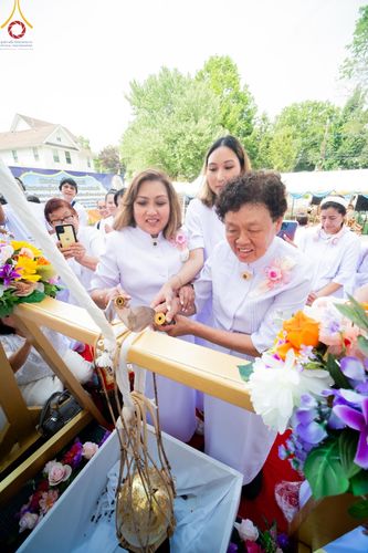 ภาพ No.144927:พิธีประดิษฐานลูกนิมิตมหาสมบัติ ผูกสีมาสถาปนาอุโบสถ บูชาธรรม ๘๐ ปี หลวงพ่อธัมมชโย วันอาทิตย์ที่ ๓๐ มิถุนายน พ.ศ. ๒๕๖๗ วัดพระธรรมกายนิวเจอร์ซี ประเทศสหรัฐอเมริกา