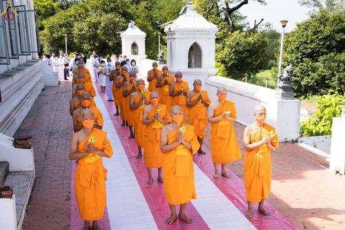 ภาพ No.66319:พิธีอุปสมบทวัดวรนายกรังสรรค์เจติยบรรพตาราม อ.บางปะหัน จ.พระนครศรีอยุธยา รับบุญจัดงานโดยศูนย์อบรมเยาวชนบางปะหัน และสำนักศรัทธาภิบาล เมื่อวันที่ 7 ธันวาคม พ.ศ. 2565