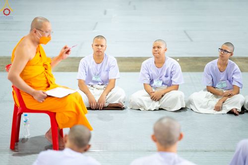 ภาพ No.79570:การปฎิบัติธรรมและกิจวัตรกิจกรรม ของนาคธรรมทายาท ในโครงการบรรพชาสามเณรฟื้นฟูพระพุทธศาสนาทั่วไทย และโครงการมัชฌิมธรรมทายาท วันที่ 4 เมษายน พ.ศ. 2566 ณ วัดพระธรรมกาย