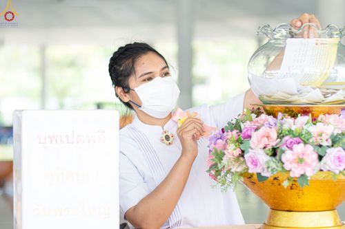 ภาพ No.78066:พิธีบุพเปตพลี ครั้งที่ 132 เพื่ออุทิศบุญกุศลแด่บรรพบุรุษผู้ล่วงลับ วันที่ 21 มีนาคม พ.ศ. 2566 ณ วัดพระธรรมกาย