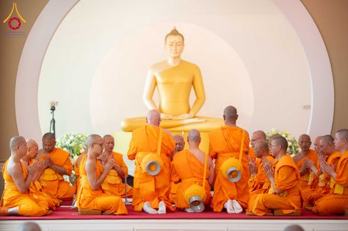 ภาพ No.336830:วันที่ 14 มิถุนายน พ.ศ. 2569 พิธีอุปสมบทธรรมทายาท นานาชาติยุโรปรุ่นที่ 11 เบลเยียม