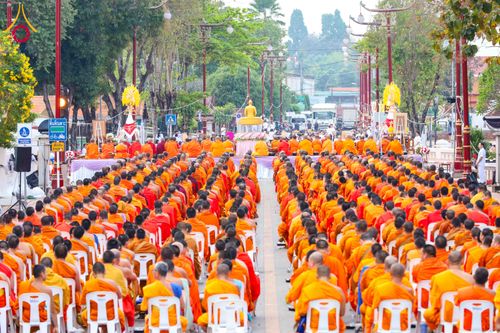 ภาพ No.310829:วันอาทิตย์ที่ 22 กุมภาพันธ์ พ.ศ. 2569 พิธีตักบาตรเเด่คณะพระภิกษุสงฆ์ 1,111 รูป จังหวัดน่าน หนึ่งในโครงการตักบาตรพระ 2,000,000 รูป 77 จังหวัดทั่วไทย ในวาระอันเป็นมงคลยิ่ง ครบรอบ 744 ปี นครน่าน สืบสานศรัทธา ทำบุญใหญ่ของเมืองน่าน ณ ข่วงเมือง วัดภูมินทร์ อำเ