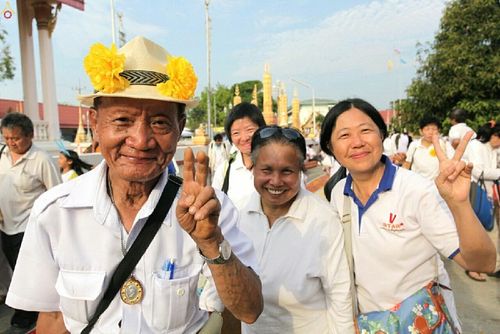 ภาพ No.12350:ประมวลภาพธุดงค์ธรรมชัย ปีที่ 4 วันที่ 3 มกราคม พ.ศ. 2558