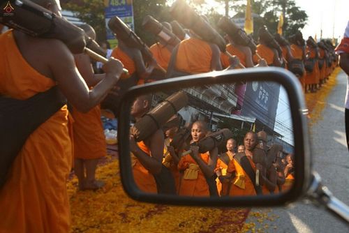 ภาพ No.12390:ประมวลภาพธุดงค์ธรรมชัย ปีที่ 4 วันที่ 4 มกราคม พ.ศ. 2558