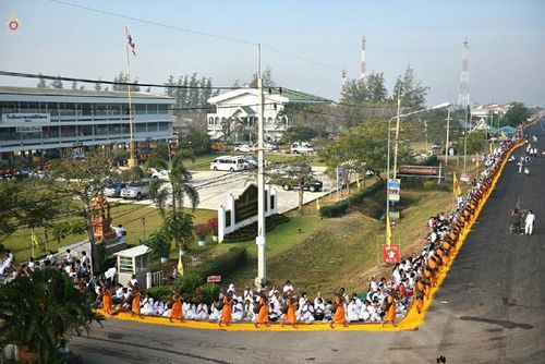 ภาพ No.12628:ประมวลภาพธุดงค์ธรรมชัย ปีที่ 4 วันที่ 7 มกราคม พ.ศ. 2558 