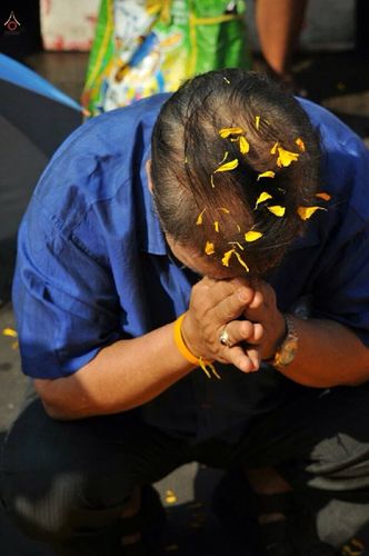 ภาพ No.15732:ประมวลภาพพิธีอัญเชิญรูปหล่อทองคำพระมงคลเทพมุนี (สด จนฺทสโร) ประดิษฐาน ณ วัดโบสถ์บน