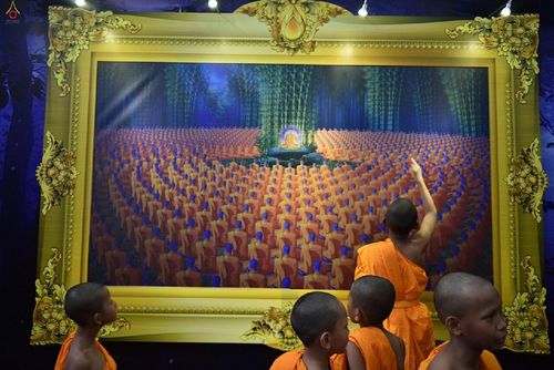 ภาพ No.16302:ประมวลภาพวันสามเณรทั่วไทยรวมใจเพื่อฟื้นฟูพระพุทธศาสนา ครั้งที่ 1