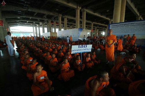 ภาพ No.16306:ประมวลภาพวันสามเณรทั่วไทยรวมใจเพื่อฟื้นฟูพระพุทธศาสนา ครั้งที่ 1