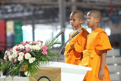 ภาพ No.16351:ประมวลภาพวันสามเณรทั่วไทยรวมใจเพื่อฟื้นฟูพระพุทธศาสนา ครั้งที่ 1