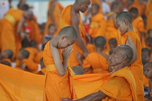 ภาพ No.16363:ประมวลภาพวันสามเณรทั่วไทยรวมใจเพื่อฟื้นฟูพระพุทธศาสนา ครั้งที่ 1