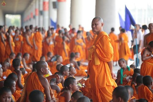 ภาพ No.16409:ประมวลภาพวันสามเณรทั่วไทยรวมใจเพื่อฟื้นฟูพระพุทธศาสนา ครั้งที่ 1