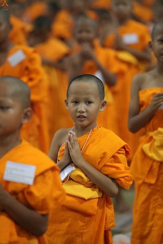 ภาพ No.16419:ประมวลภาพวันสามเณรทั่วไทยรวมใจเพื่อฟื้นฟูพระพุทธศาสนา ครั้งที่ 1