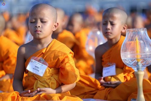 ภาพ No.16423:ประมวลภาพวันสามเณรทั่วไทยรวมใจเพื่อฟื้นฟูพระพุทธศาสนา ครั้งที่ 1