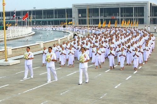 ภาพ No.16453:ประมวลภาพพิธีบรรพชาธรรมทายาทนานาชาติ 4 รุ่น