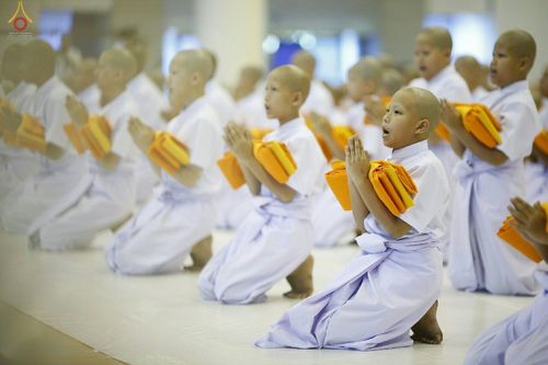 ภาพ No.16462:ประมวลภาพพิธีบรรพชาธรรมทายาทนานาชาติ 4 รุ่น