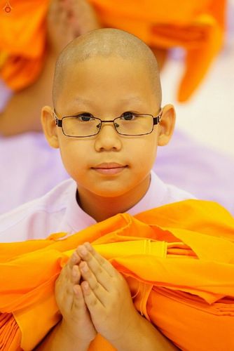 ภาพ No.16457:ประมวลภาพพิธีบรรพชาธรรมทายาทนานาชาติ 4 รุ่น