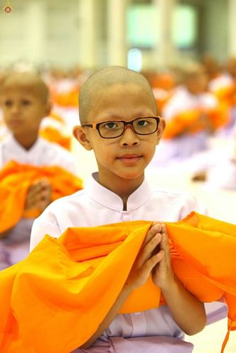 ภาพ No.16460:ประมวลภาพพิธีบรรพชาธรรมทายาทนานาชาติ 4 รุ่น