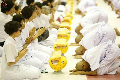 ภาพ No.16472:ประมวลภาพพิธีบรรพชาธรรมทายาทนานาชาติ 4 รุ่น